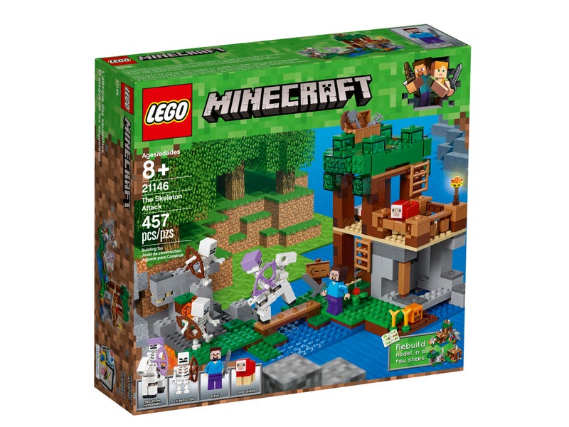 LEGO Minecraft 30394 La Defense squelette (Polybag)