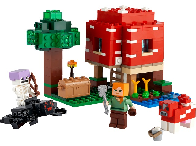 The Mushroom House, 21179-1 Building Kit LEGO®   