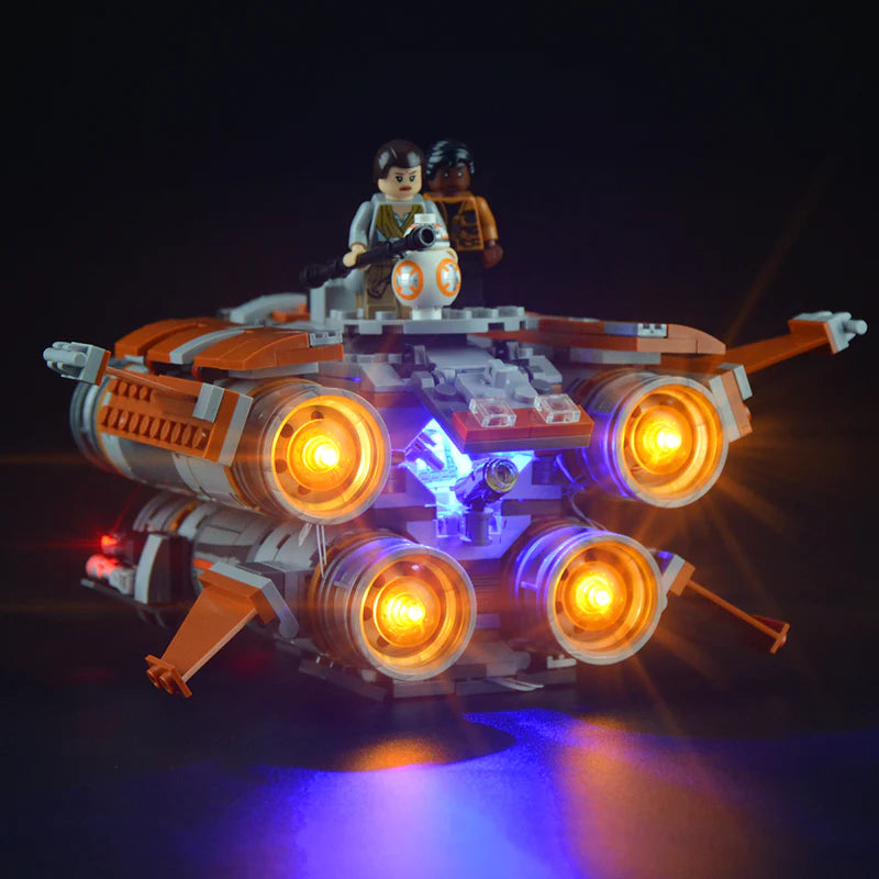 Light Kit For Jakku Quad jumper, 75178 Light up kit lightailing   