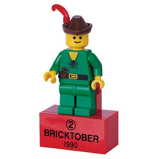 Magnet Set, Minifigure Retro Forestman, 2856224 Building Kit LEGO®   