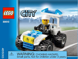 Police Quad polybag 30013 Building Kit LEGO®   