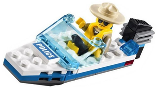 Police Boat Polybag 30017 Building Kit LEGO®   