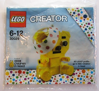 Pudsey Bear polybag, 30029 Building Kit LEGO®   