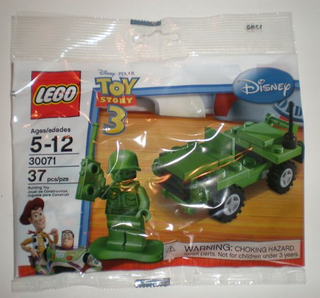 Army Jeep polybag, 30071 Building Kit LEGO®   