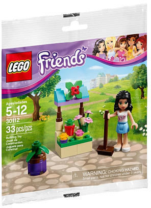 Friends Emma's Flower Stand polybag 30112 Building Kit LEGO®   