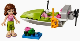 Friends Jungle boat Polybag 30115 Building Kit LEGO®   