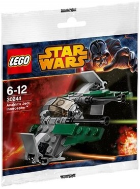 Anakin's Jedi Intercepter - Mini polybag, 30244-1 Building Kit LEGO®   