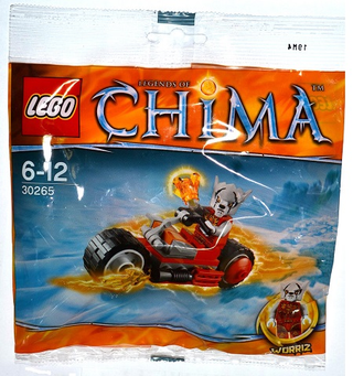 Worriz' Fire Bike polybag, 30265 Building Kit LEGO®   