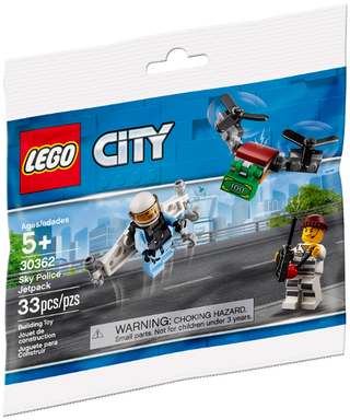 Sky Police Jetpack polybag, 30362 Building Kit LEGO®   