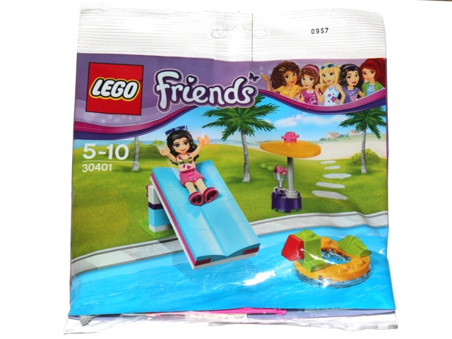 Pool Foam Slide polybag, 30401 Building Kit LEGO®   
