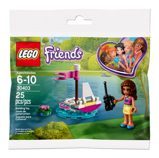 Olivia's Remote Control Boat polybag, 30403 Building Kit LEGO®   
