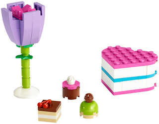 Chocolate Box & Flower Polybag, 30411-1 Building Kit LEGO®   