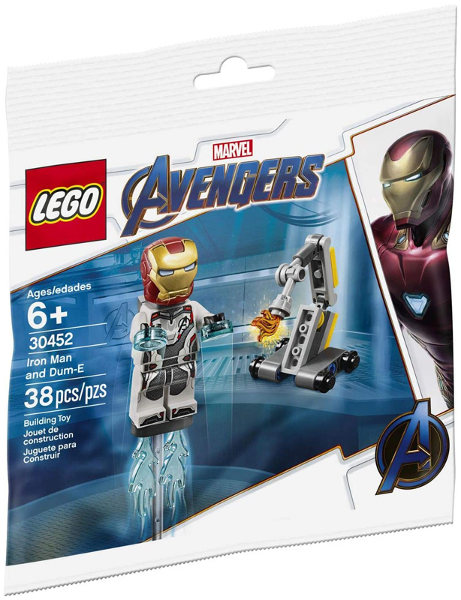 Iron Man and Dum-E polybag, 30452 Building Kit LEGO®   