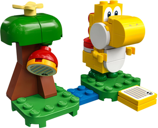 Yellow Yoshi's Fruit Tree - Expansion Set polybag, 30509 Building Kit LEGO®   