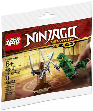 Ninja Workout polybag, 30534 Building Kit LEGO®   