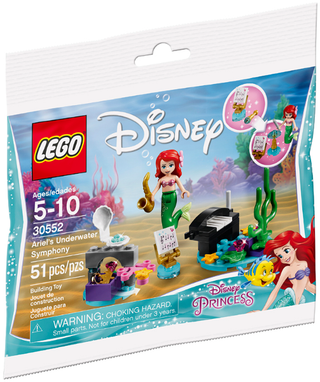 Disney Princess Ariel's Underwater Symphony polybag 30552 Building Kit LEGO®   