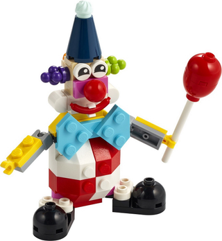 Birthday Clown polybag, 30565 Building Kit LEGO®   