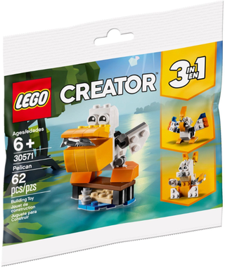 Pelican Polybag, 30571-1 Building Kit LEGO®   