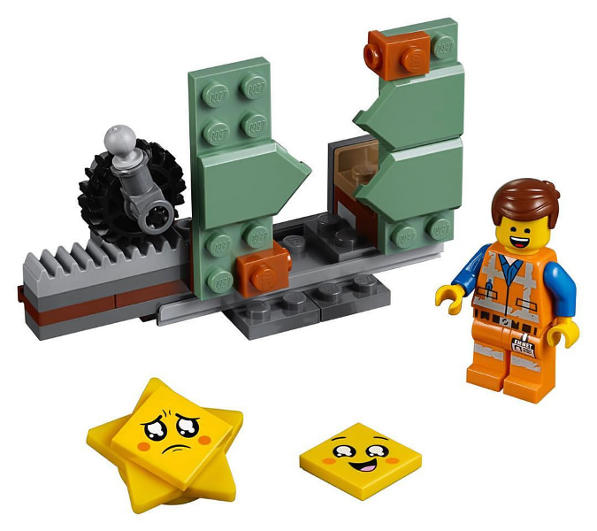 Star-Stuck Emmet polybag, 30620 Building Kit LEGO®   