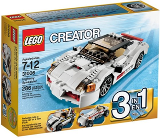 Highway Speedster, 31006-1 Building Kit LEGO®   