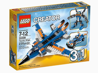 Thunder Wings, 31008-1 Building Kit LEGO®   