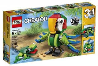 Rainforest Animals, 31031-1 Building Kit LEGO®   