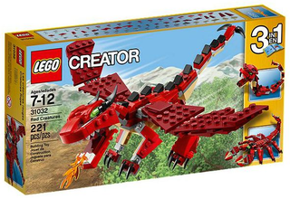 Red Creatures, 31032 Building Kit LEGO®   