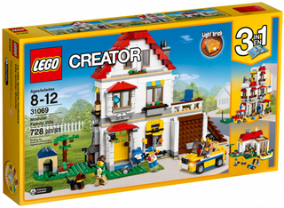 Modular Family Villa, 31069 Building Kit LEGO®   