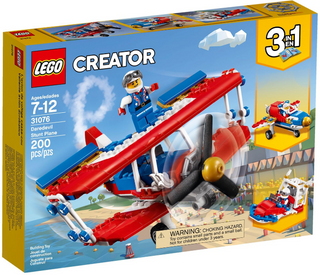 Daredevil Stunt Plane, 31076 Building Kit LEGO®   