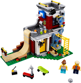 Modular Skate House, 31081-1 Building Kit LEGO®   