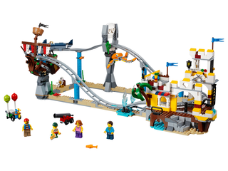 Pirate Roller Coaster, 31084-1 Building Kit LEGO®   