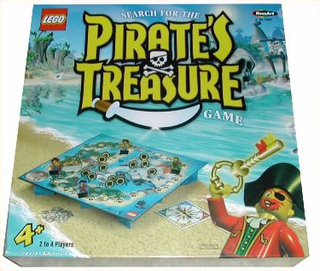 Search for the Pirate's Treasure Board Game, 31336 Building Kit LEGO®   