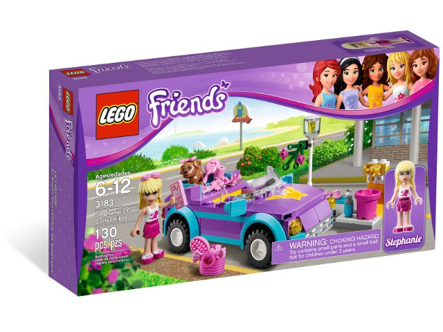 Stephanie's Cool Convertible, 3183 Building Kit LEGO®   