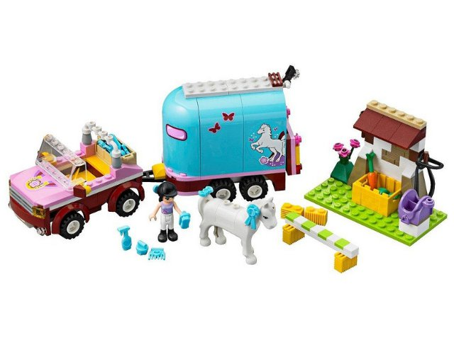 Emma's Horse Trailer, 3186-1 Building Kit LEGO®   