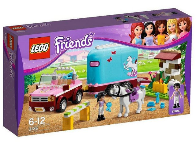 Emma's Horse Trailer, 3186-1 Building Kit LEGO®   