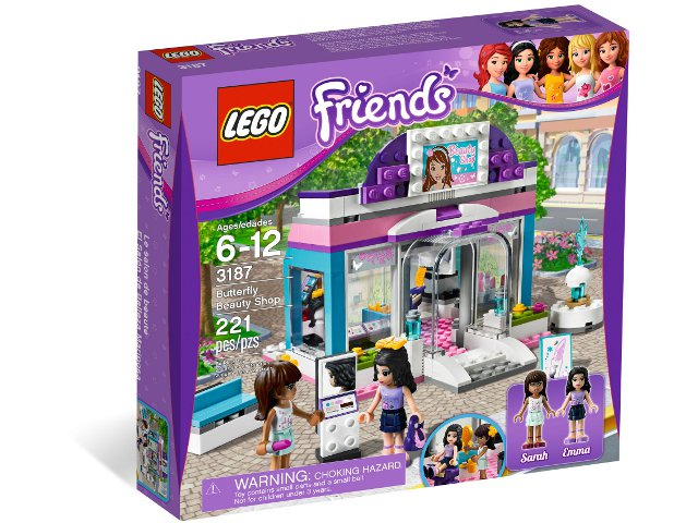 Butterfly Beauty Shop, 3187 Building Kit LEGO®   