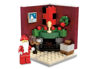 Fire Place Scene (Limited Edition 2011 Holiday Set (2 of 2)), 3300002 Building Kit LEGO®   