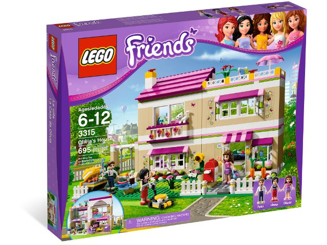 Olivia's House, 3315-1 Building Kit LEGO®   