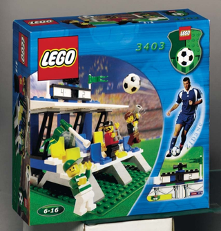 Fans' Grandstand with Scoreboard, 3403 Building Kit LEGO®   