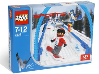 Snowboard Boarder Cross Race, 3538 Building Kit LEGO®   