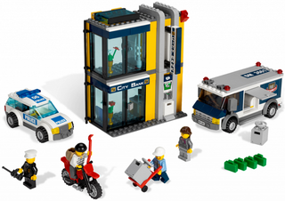 Bank & Money Transfer, 3661-1 Building Kit LEGO®   