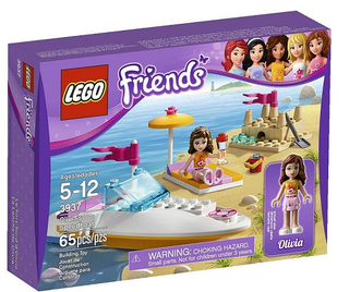 Olivia's Speedboat, 3937-1 Building Kit LEGO®   