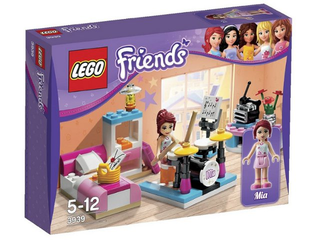 Mia's Bedroom, 3939-1 Building Kit LEGO®   