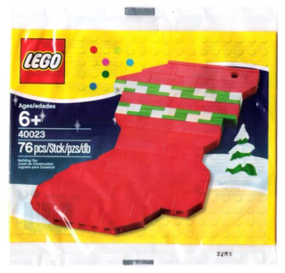 Holiday Stocking polybag, 40023 Building Kit LEGO®   