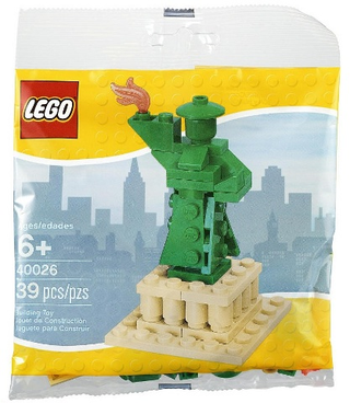 Statue of Liberty polybag, 40026 Building Kit LEGO®   