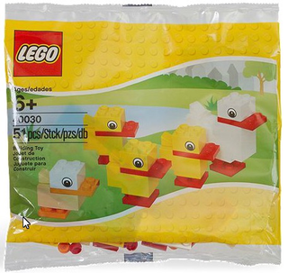 Duck with Ducklings polybag, 40030 Building Kit LEGO®   
