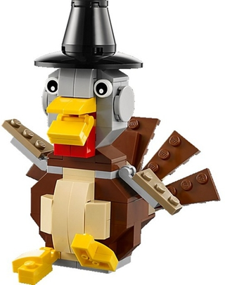 Thanksgiving Turkey, 40091 Building Kit LEGO®   