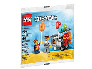Balloon Cart polybag, 40108-1 Building Kit LEGO®   