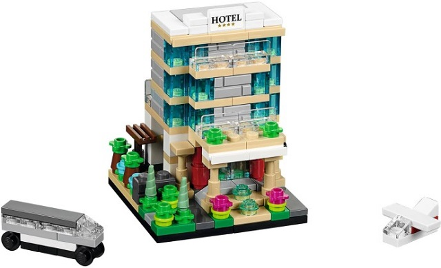 Hotel - Bricktober 2015, 40141 Building Kit LEGO®   