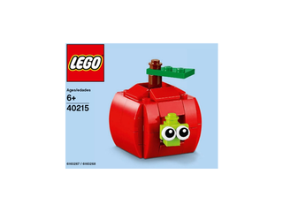 Monthly Mini Model Build Set - 2016 08 August, Apple polybag, 40215 Building Kit LEGO®   